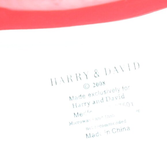 David & Harry Bright Red 2008 Model Cheese Dish w/Spreader R-619 - Picture 6 of 6